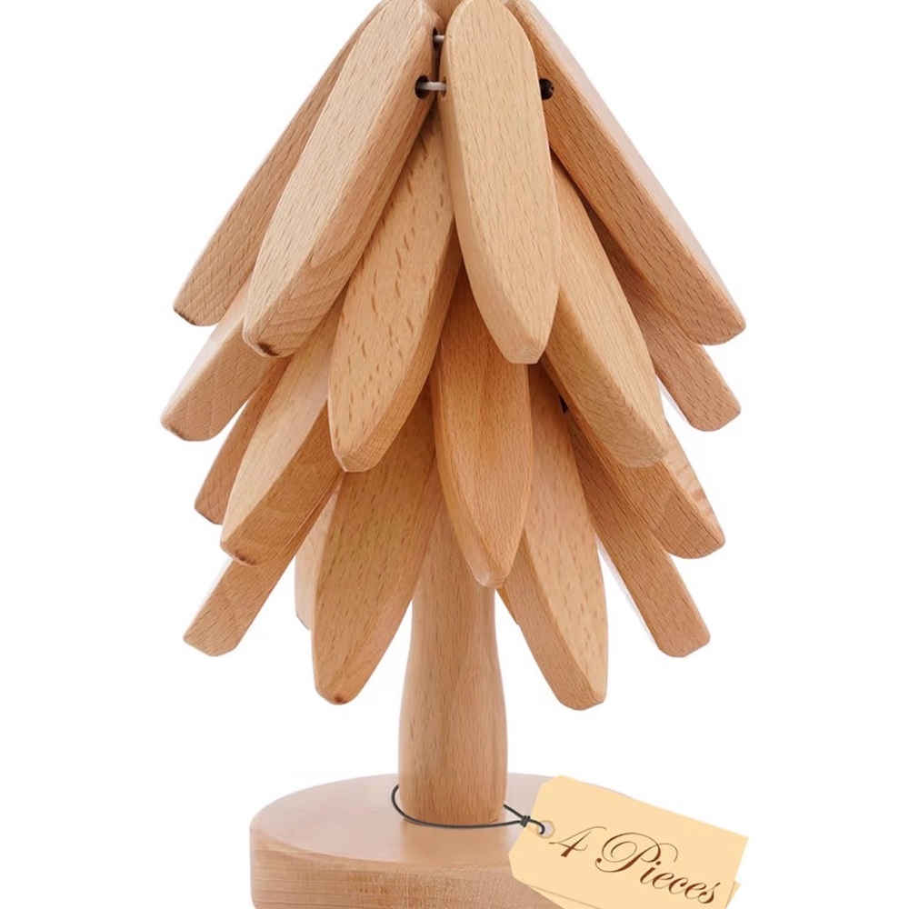 Wooden‎ Trivet Tree for hot dishes - Picture 3 of 6